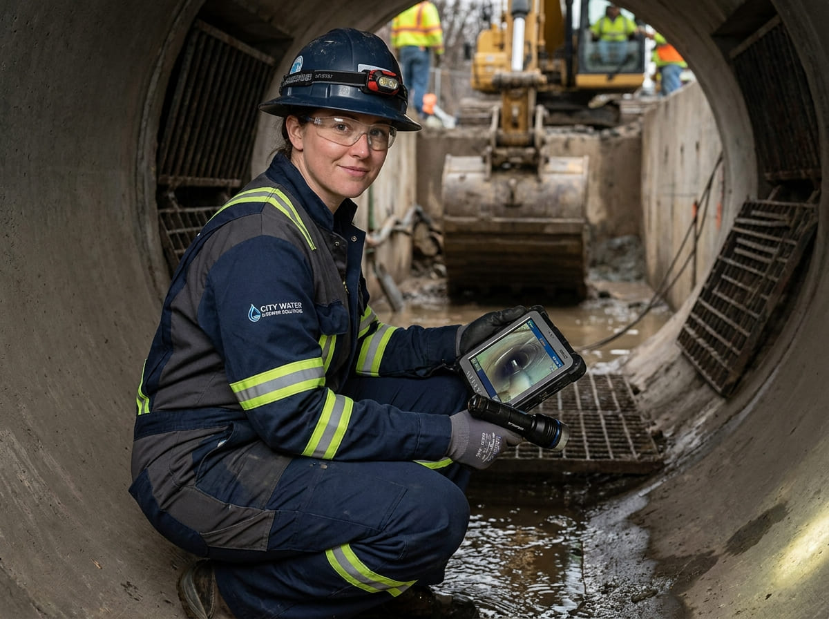 Sewer Line Inspection & Replacement in League City